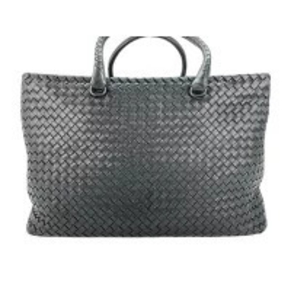 Bottega Veneta Boston Bag Leather Black